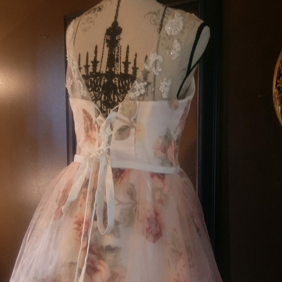 Gorgeous custom made gown - Picture 10 of 14